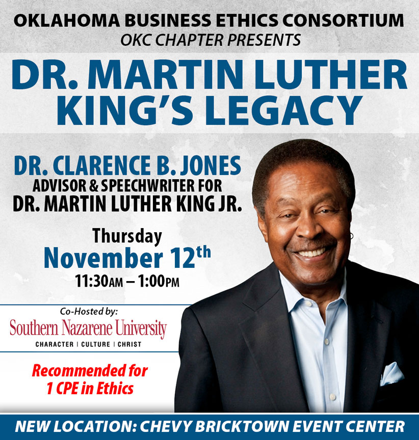 Dr Martin Luther King's Legacy - Presented by Dr Clarence B Jones