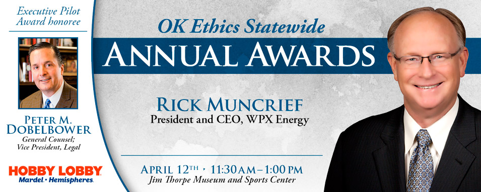 OK Ethics Annual Awards Featuring Rick Muncrief